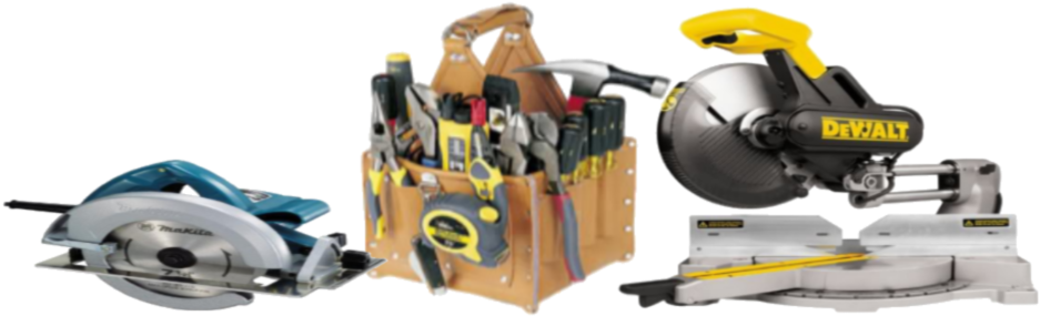 Carpenter Tools - Chicago Electric Miter Saw 10inch Miter Saw (980x300), Png Download