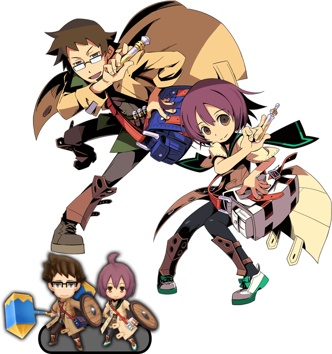 Etrian Mystery Dungeon Medic (659x762), Png Download