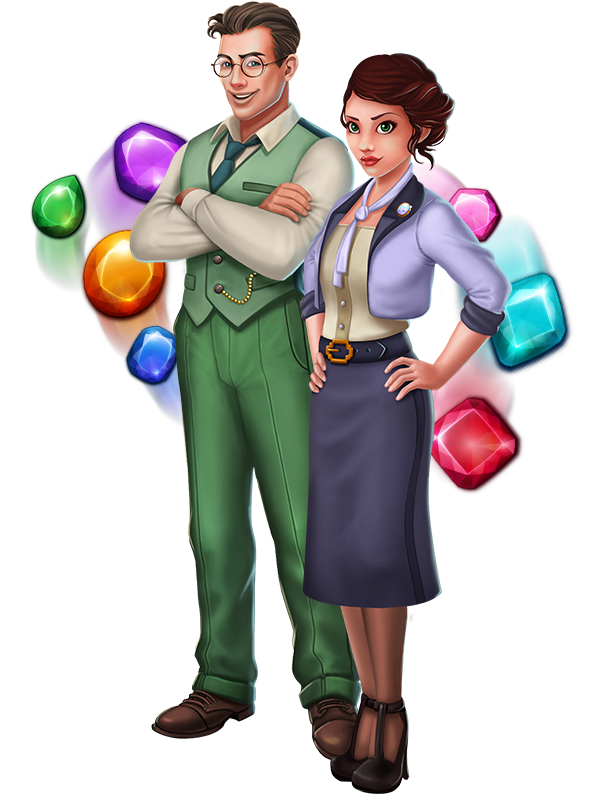 Mystery Match – Puzzle Adventure Match 3 (800x800), Png Download