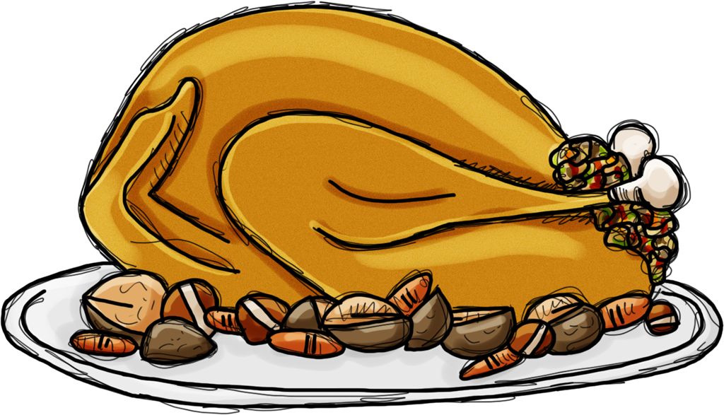 Gluten-free Thanksgiving Dinner 3 Boys And A Dog Svg - Thanksgiving (1024x587), Png Download
