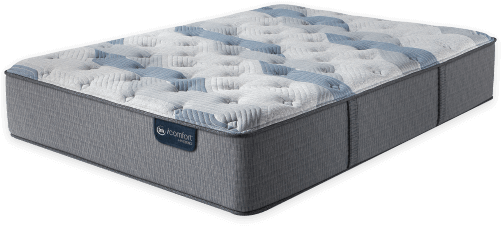Blue Fusion 100 Firm - Serta Icomfort Hybrid Blue Fusion 100 Firm (500x326), Png Download