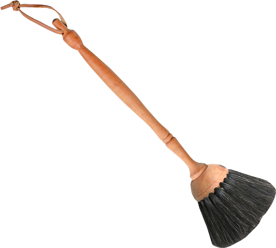 Pear Wood Duster Black - Makeup Brushes (900x900), Png Download