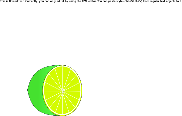 Lime Half Clip Art At Clkercom Vector Online Royalty - Animated Transparent Lime (600x385), Png Download