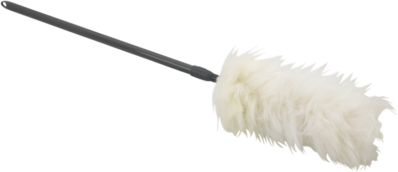 Vikan Ergoclean 454210 Wool Duster, 1090 Mm, Grey - Paint Brush (800x364), Png Download