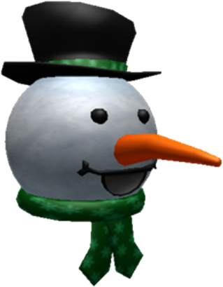 Snowman Hat - Snowman (420x420), Png Download