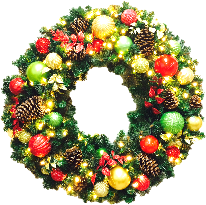 Quick View - Wreath (750x749), Png Download