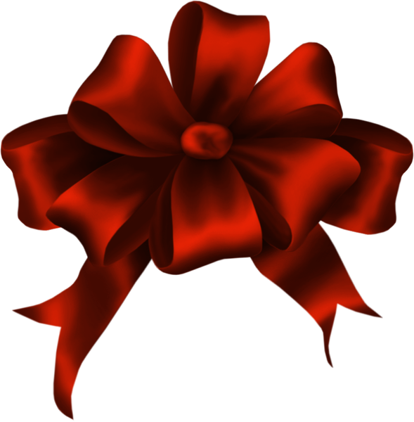 Free Christmas Bow Png - Moño Rosa Regalo Png (589x600), Png Download