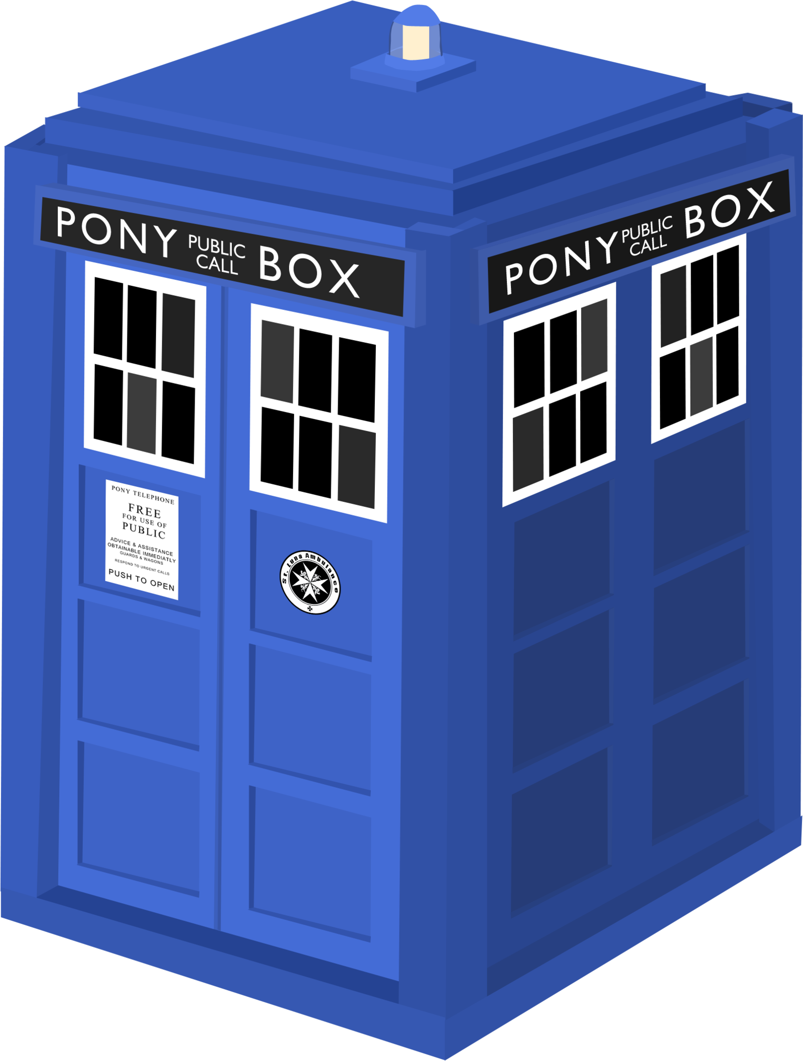 Tardis - Roblox Tardis (1600x2112), Png Download