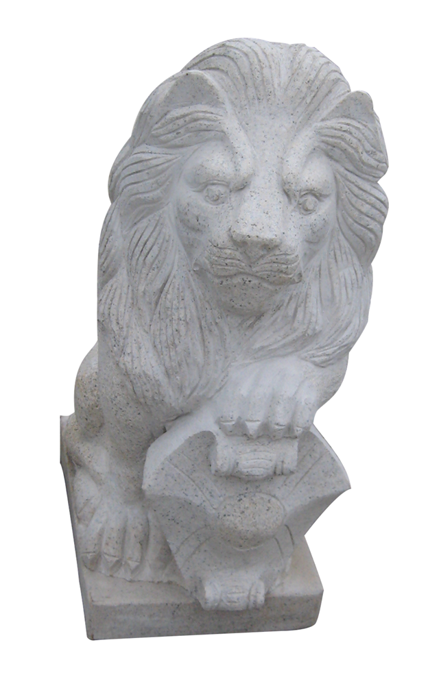 H265 Animal Statue Granite Marble Lion Carving Statues - Statue (1000x1000), Png Download