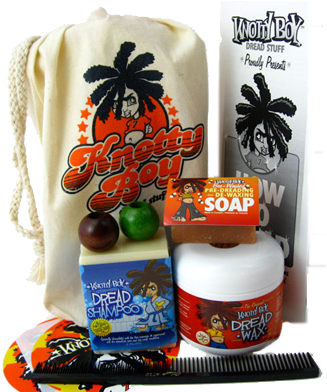 Knotty Boy Dread Deluxe Dreadlock Starter Kit With - Knotty Boy Dreadlock Starter Kit (336x391), Png Download