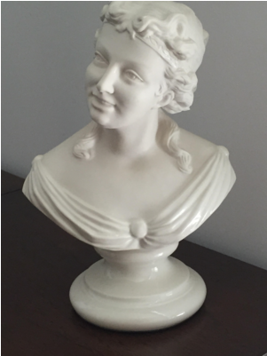 Belleek Bust Of Joy - Bust (400x400), Png Download