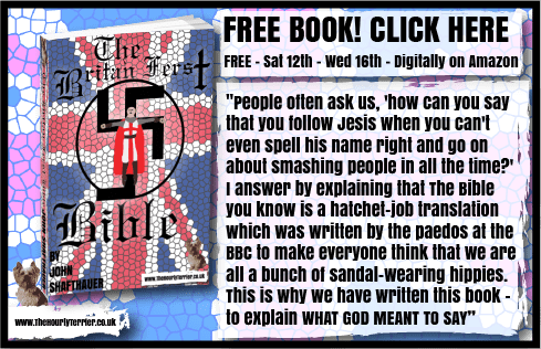 Satirising Far-right Christian Groups Like Britain - Faith Quotes (489x316), Png Download