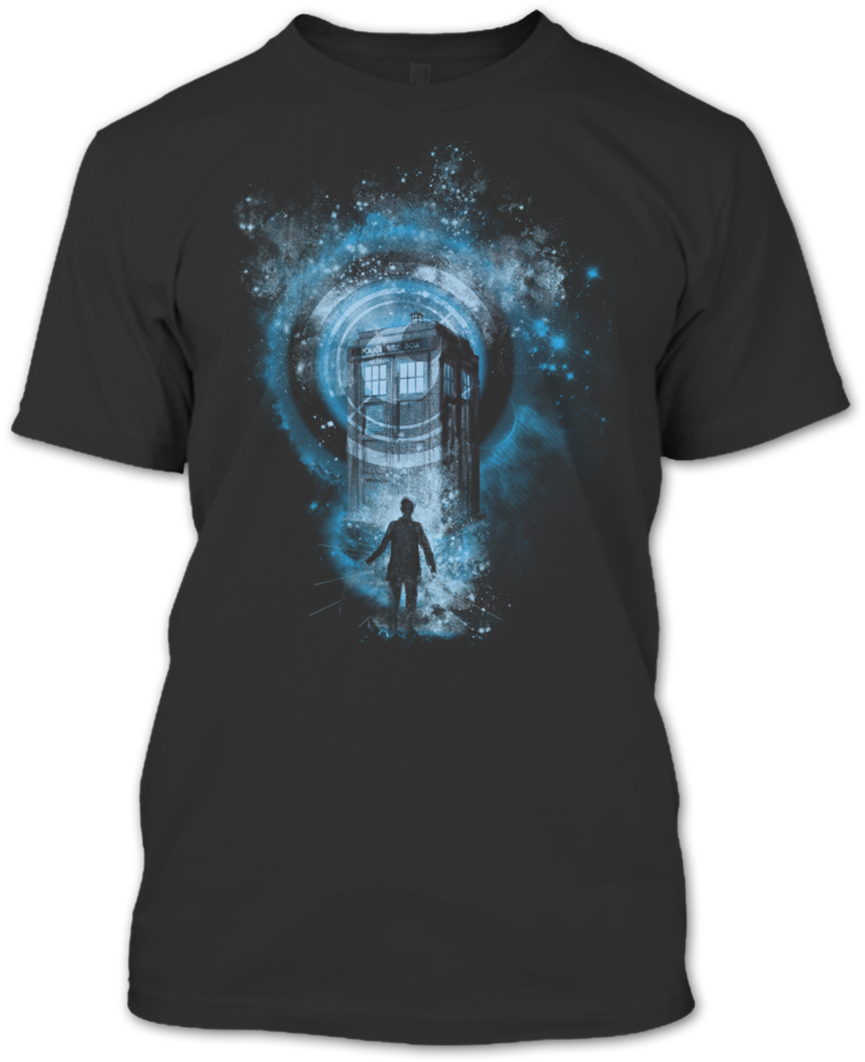 Tardis Doctor Who T Shirt - Original Denim Brand T Shirts (1080x1080), Png Download