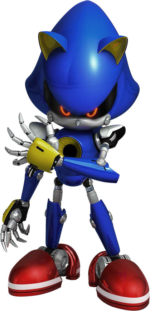 Metal Sonic - Sonic Forces Metal Sonic (481x1000), Png Download
