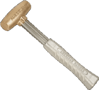 2 - 0 Lb - American Hammer Am1cuag Sledge Hammer,1 Lb.,12 In,aluminum (350x350), Png Download