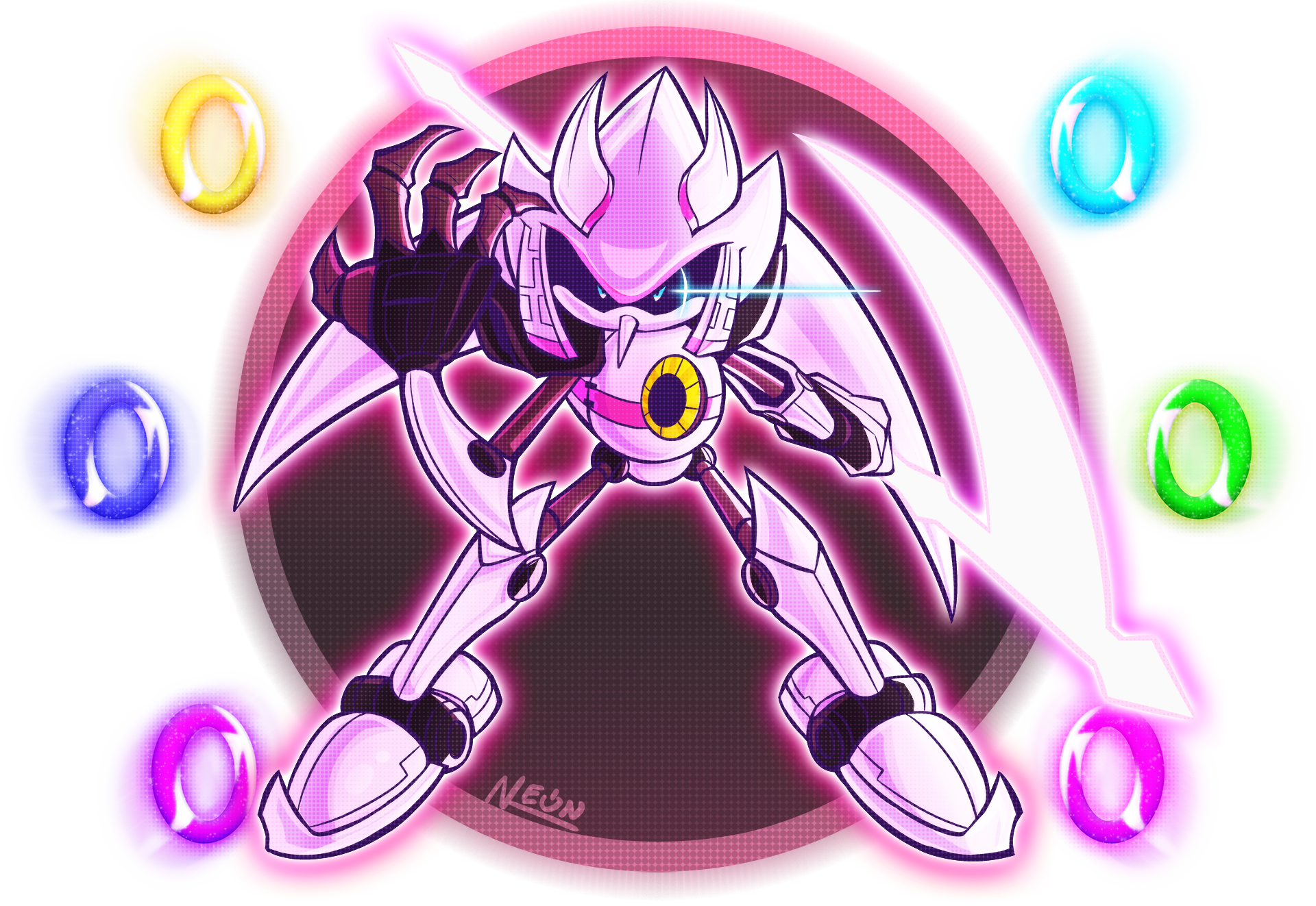 Author Comments - Neon (1920x1323), Png Download