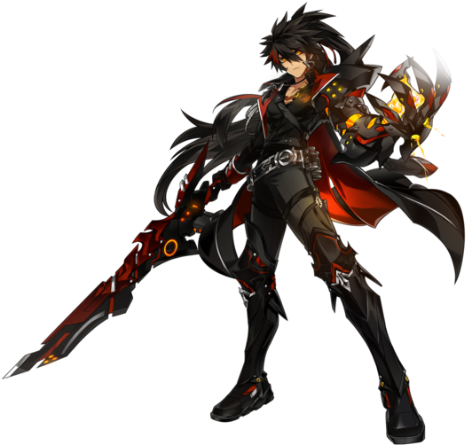Nova Imperatornofx - Elsword Raven Nova Imperator (550x530), Png Download