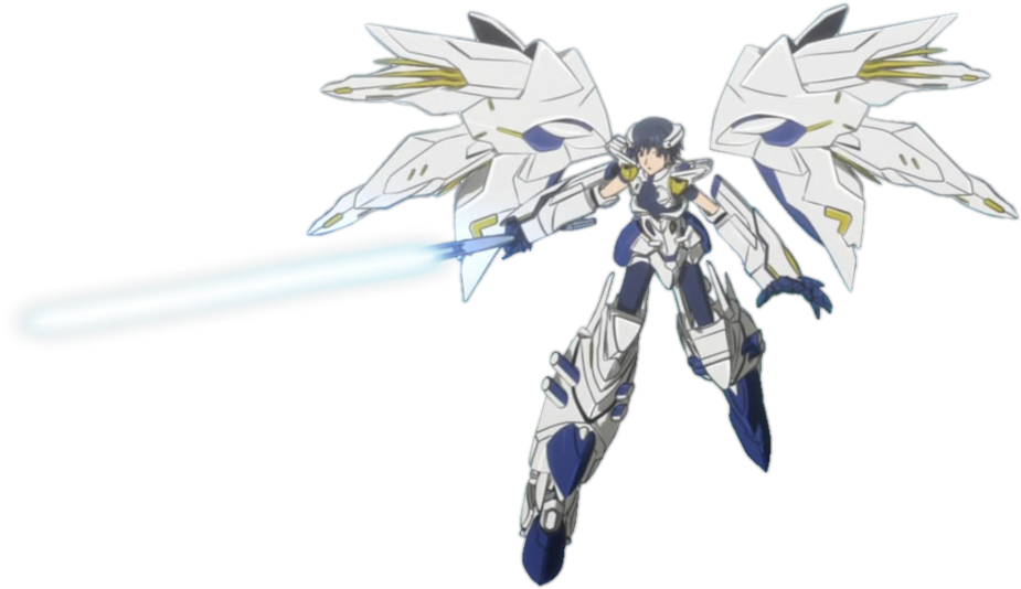 Big Wings, And Big Energy Sword, Shake It Around A - Infinite Stratos Ichika (1200x626), Png Download