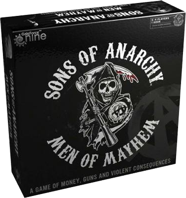 Sons Of Anarchy - Sons Of Anarchy Men Of Mayhem (375x399), Png Download