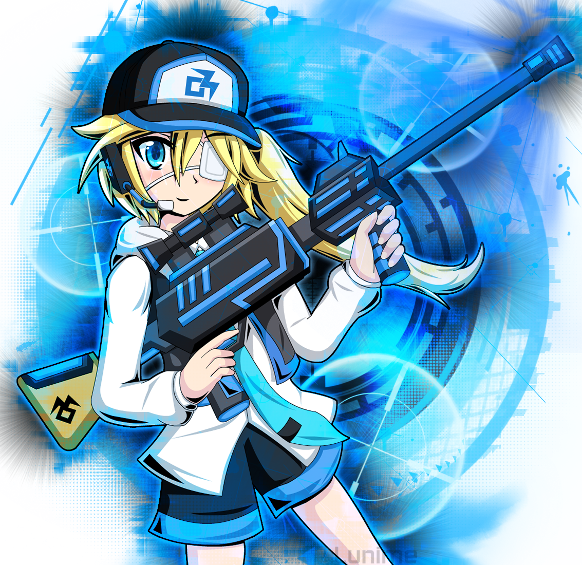 Riku Kuroi - Gacha World Riku Kuroi (1133x1100), Png Download