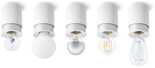 Halogen - Twister Lighting Deckenleuchte Weiss (567x261), Png Download