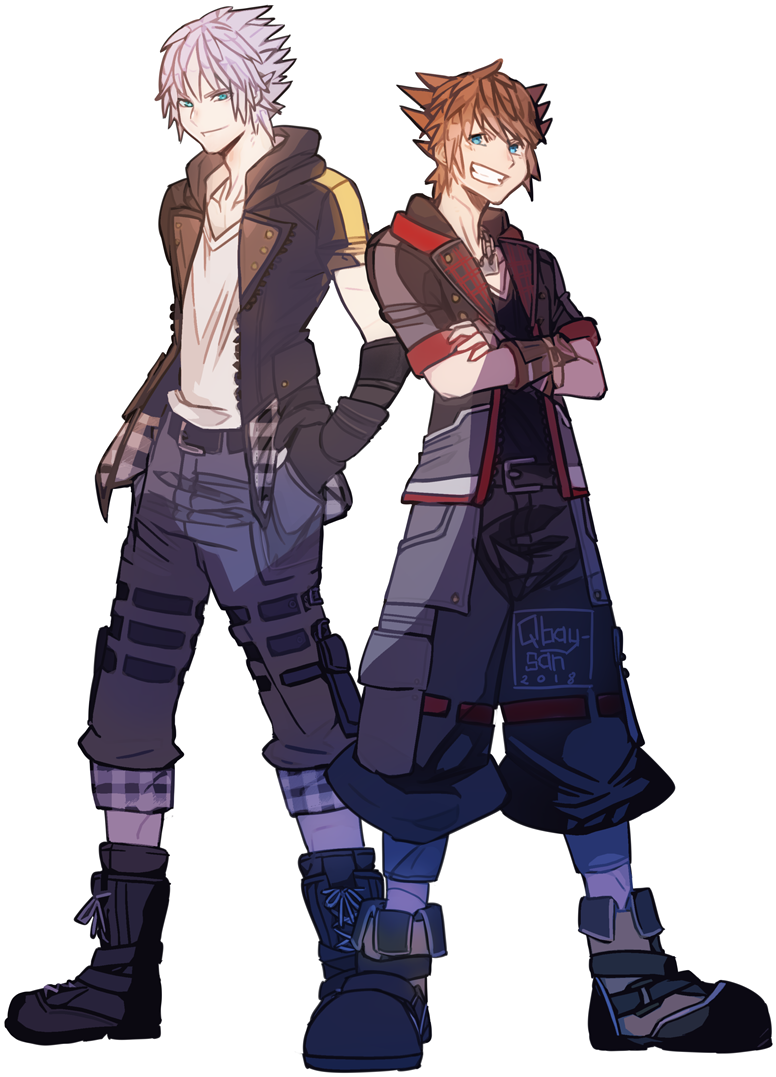 Riku And Sora Kh3 - Sora And Riku Kh3 (1000x1281), Png Download