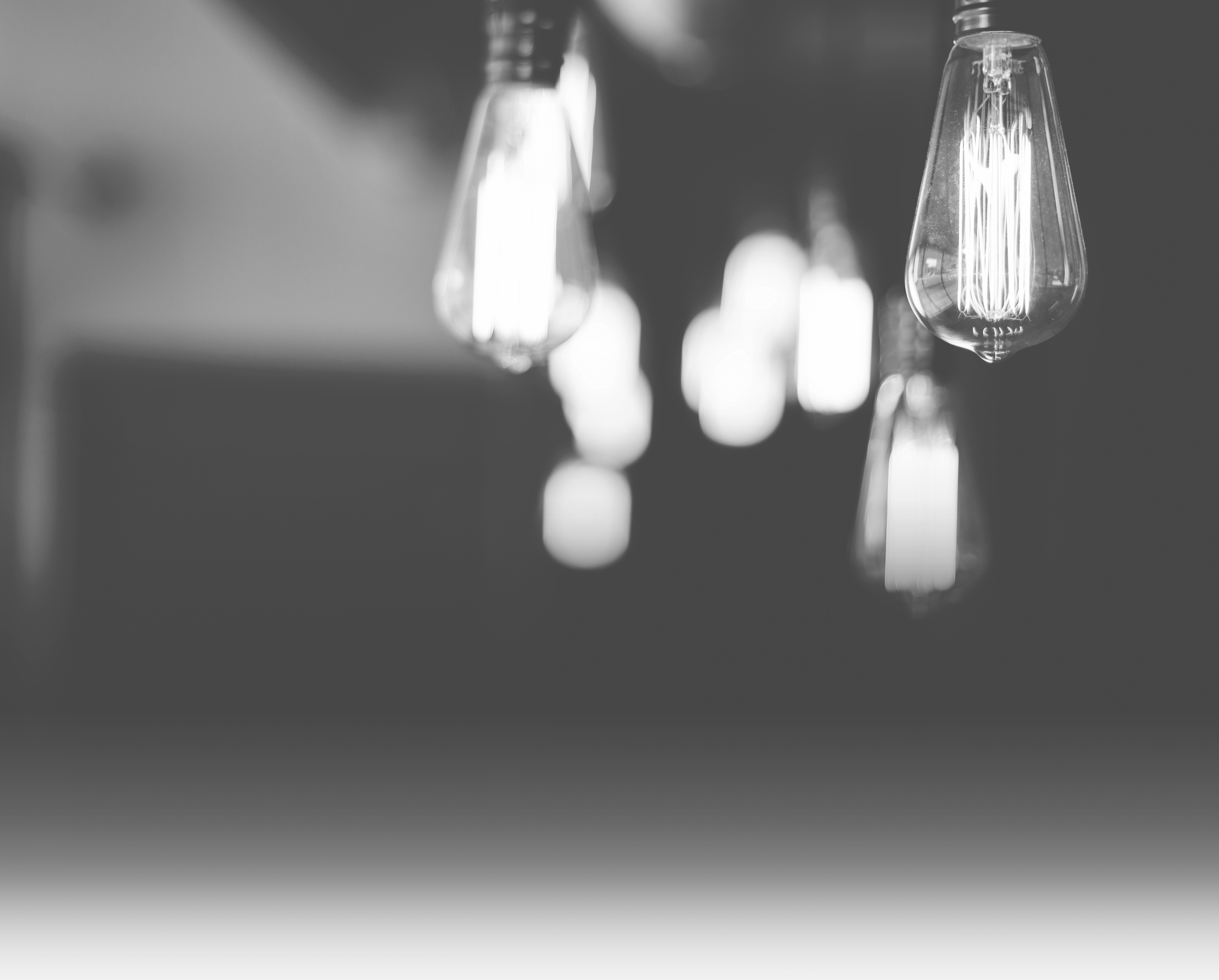Edison Bulbs Working Transparent Gray2 - Incandescent Light Bulb (5067x4074), Png Download