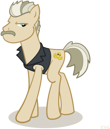 Katvangent, Clay Morrow, Ponified, Safe, Sons Of Anarchy - Sons Of Anarchy Mlp (500x525), Png Download