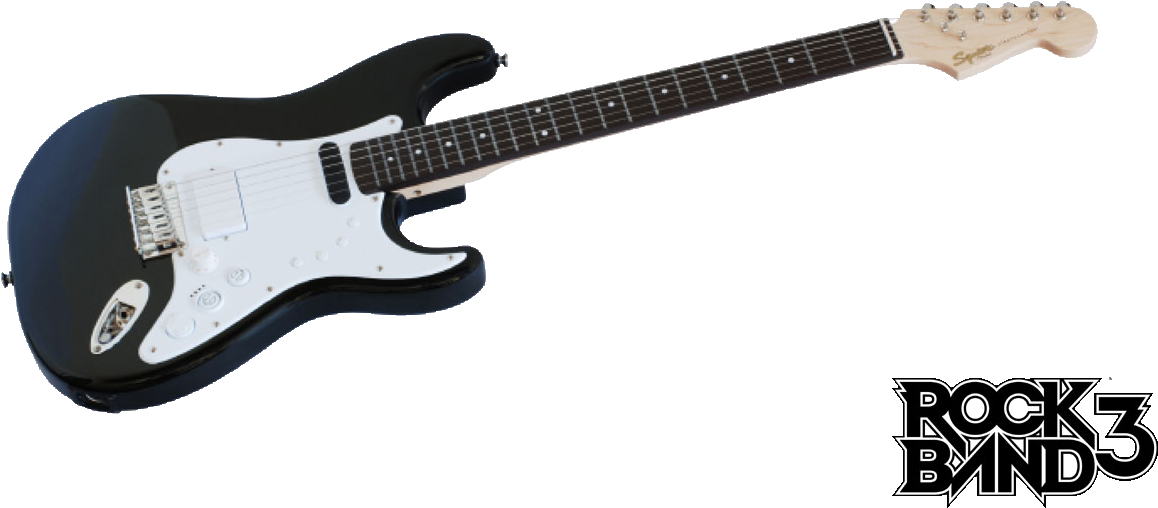 Most Of Us Have Been Salivating Over The Fender Squier - Rock Band 3 Guitarra (1280x720), Png Download