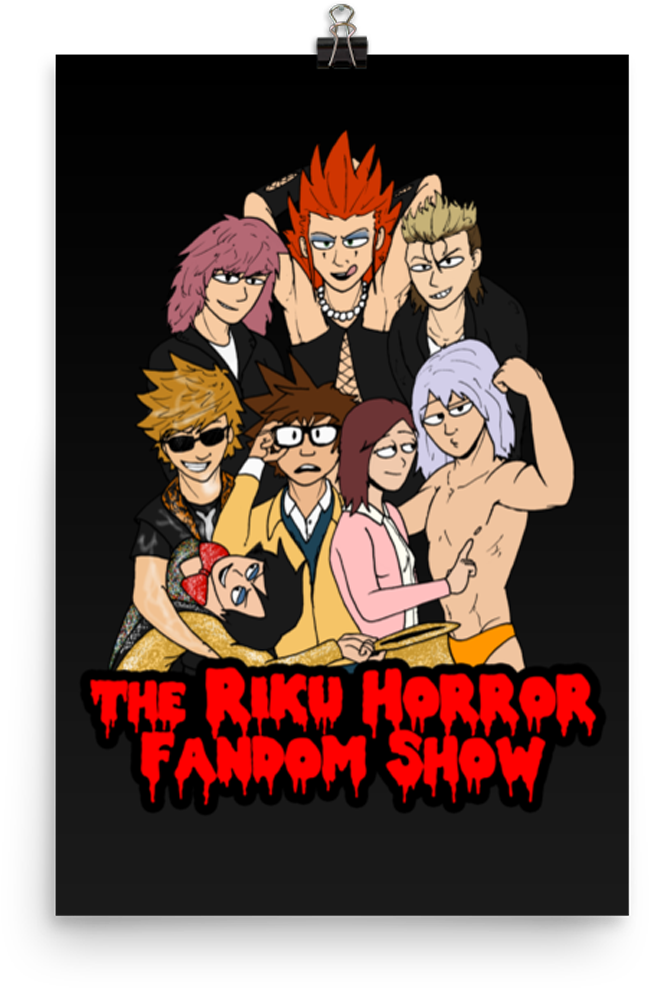 The Riku Horror Fandom Show Poster - Riku (1000x1000), Png Download