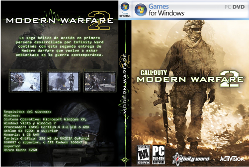 Call Of Duty Modern Warfare 2 Pc - Call Of Duty Modern Warfare 2 Xbox 360 (500x500), Png Download