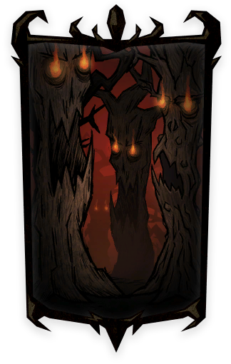 Haunted Forest Portrait Background - Don T Starve Gnaw (324x511), Png Download