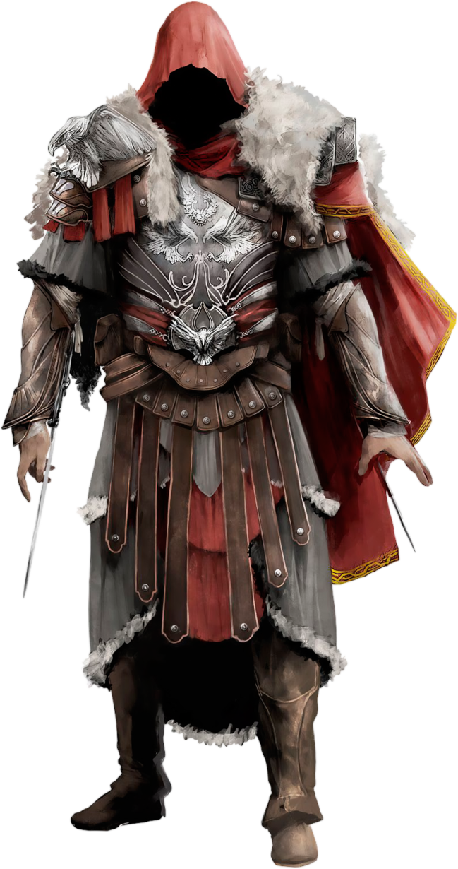 Assassin's Creed Brotherhood - Assassin's Creed Romulus Armor (649x1230), Png Download