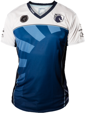 Team Liquid Player Jersey - Dota 2 Polos Liquid (394x394), Png Download