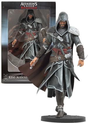 Ezio Auditore Brotherhood Statue - Assassin's Creed Revelations Statue (320x440), Png Download
