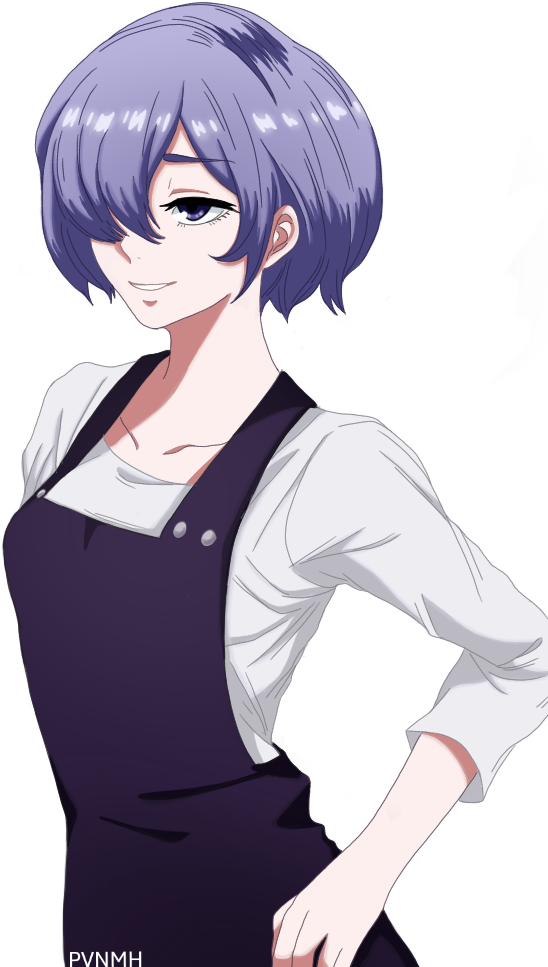 Mfw - Tokyo Ghoul Re Touka Kirishima (600x1024), Png Download