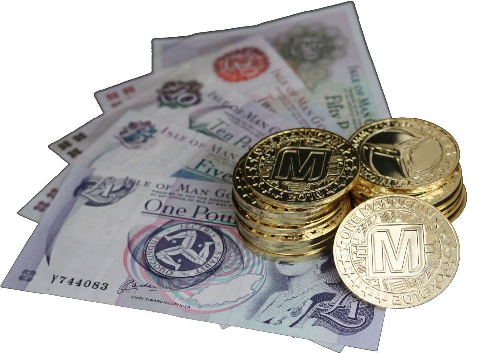*unsold Tokens Will Be Burned/destroyed - Isle Of Man 1 Pound (1024x751), Png Download