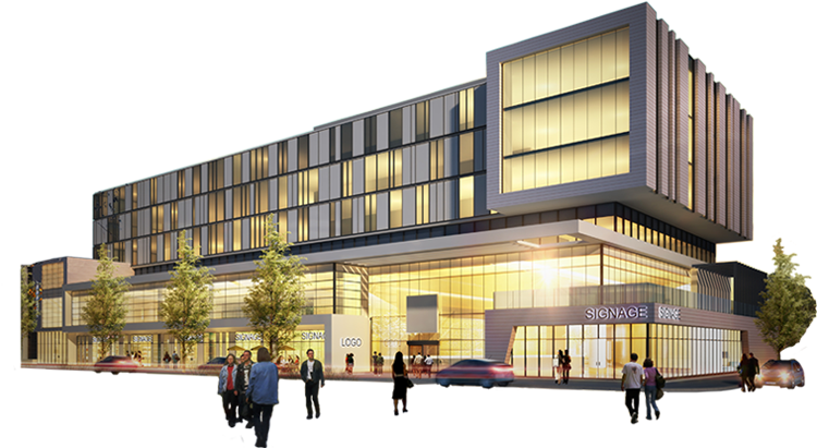 Based On The Render It Looks Like All Of Those Old - Building Render Png (1000x563), Png Download
