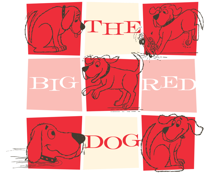 Clifford The Big Red Dog - Stappenplan Hoe Ga Ik Naar De Wc (1000x955), Png Download