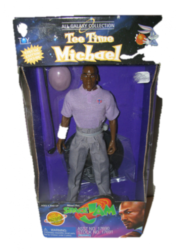 Michael Jordan Tee Time Space Jam - Space Jam Michael Jordan Tee Time Michael (500x500), Png Download