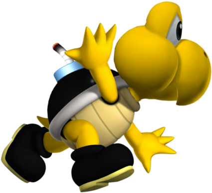 Koopa Troopa - Super Mario Land Koopa (500x444), Png Download