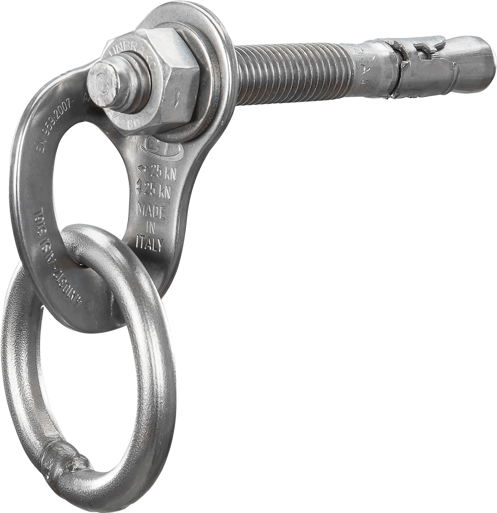 Aisi 316l Stainless Steel Anchor, Consisting Of A Bolt - Climbing Ring Anchor (1024x1024), Png Download