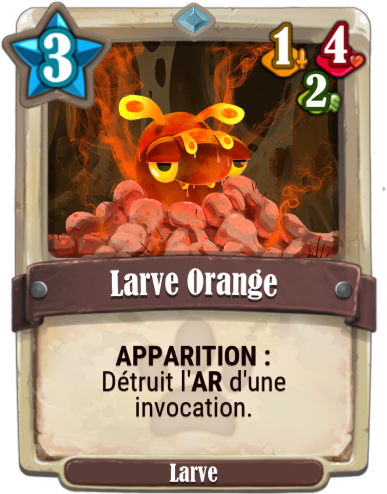 Larve Orange - Megathon Krosmaga (957x1200), Png Download