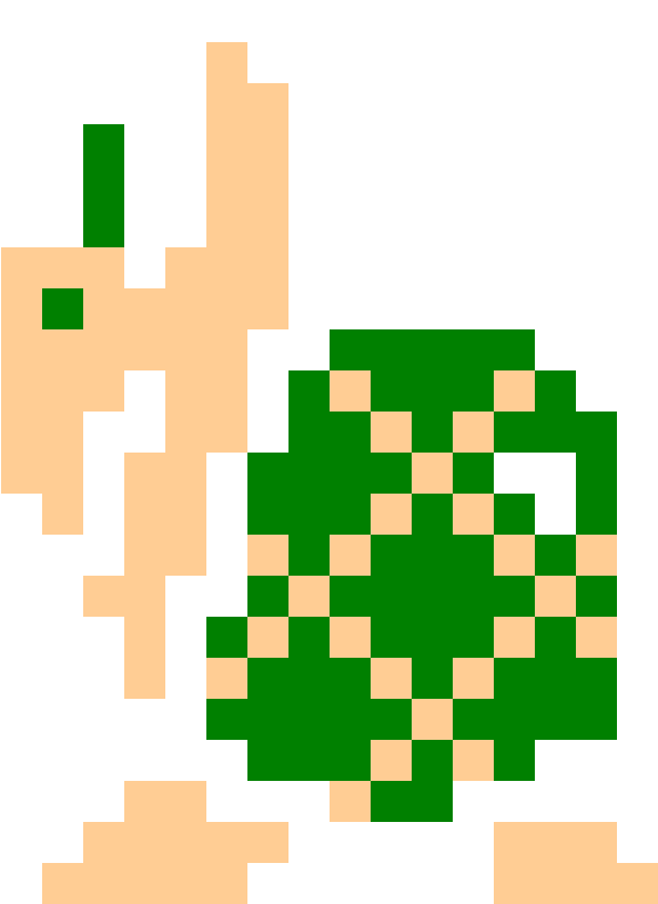 Koopa Troopa - Pixel Koopa Troopa Transparent (1184x1184), Png Download