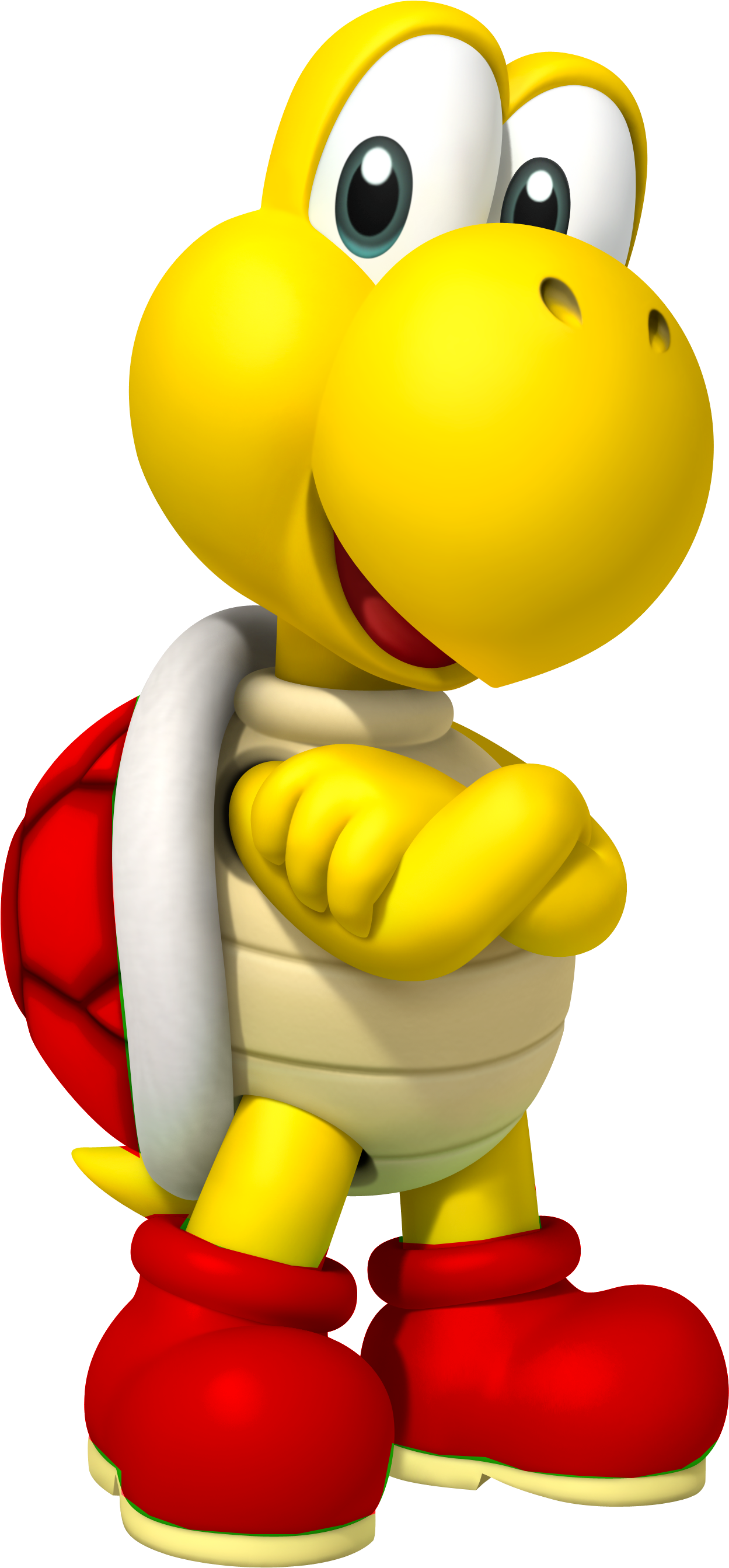 Shy Guy And Koopa Troopa (2332x2910), Png Download