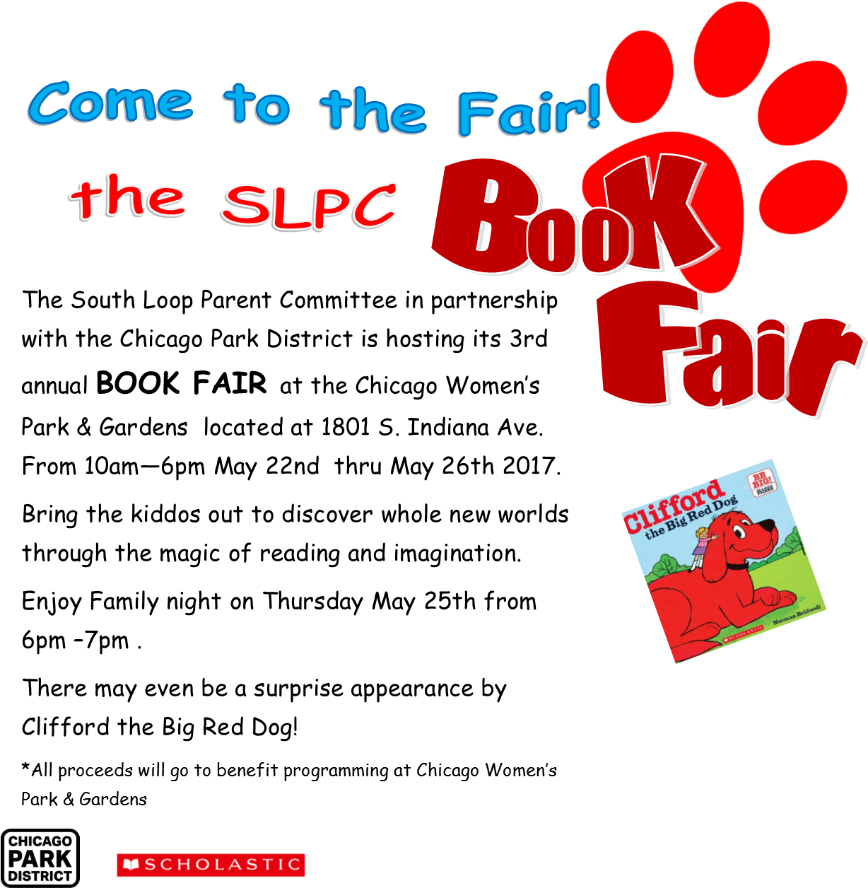 Save The Date For Some Great Summer Events At Women's - Clifford The Big Red Dog Clifford 8x8 (1231x1284), Png Download