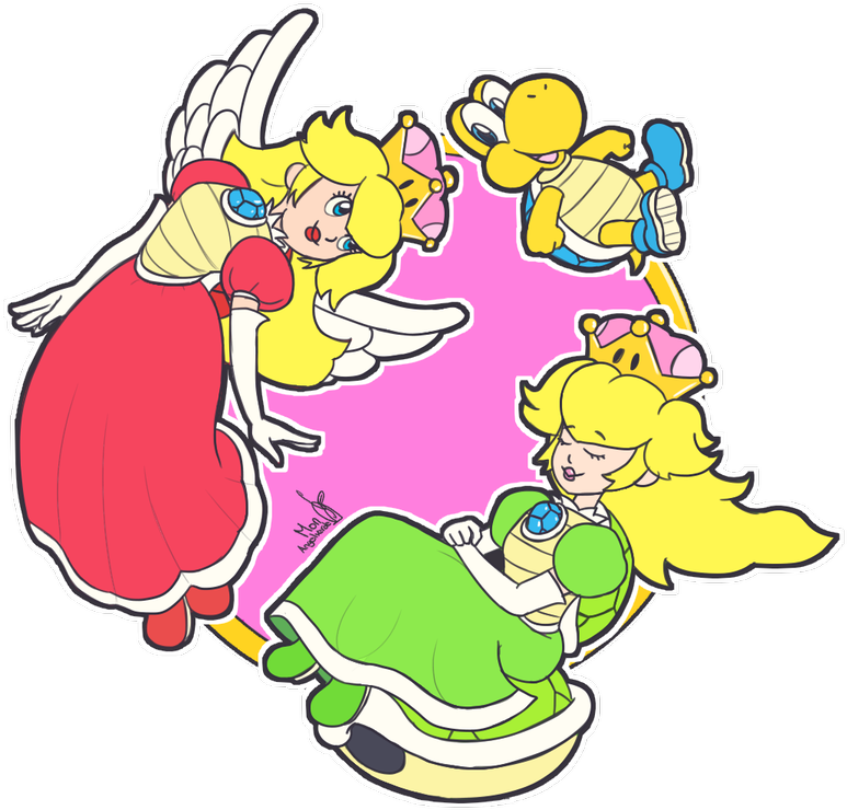 Monangelverde On Twitter - Koopa Troopa (1200x810), Png Download