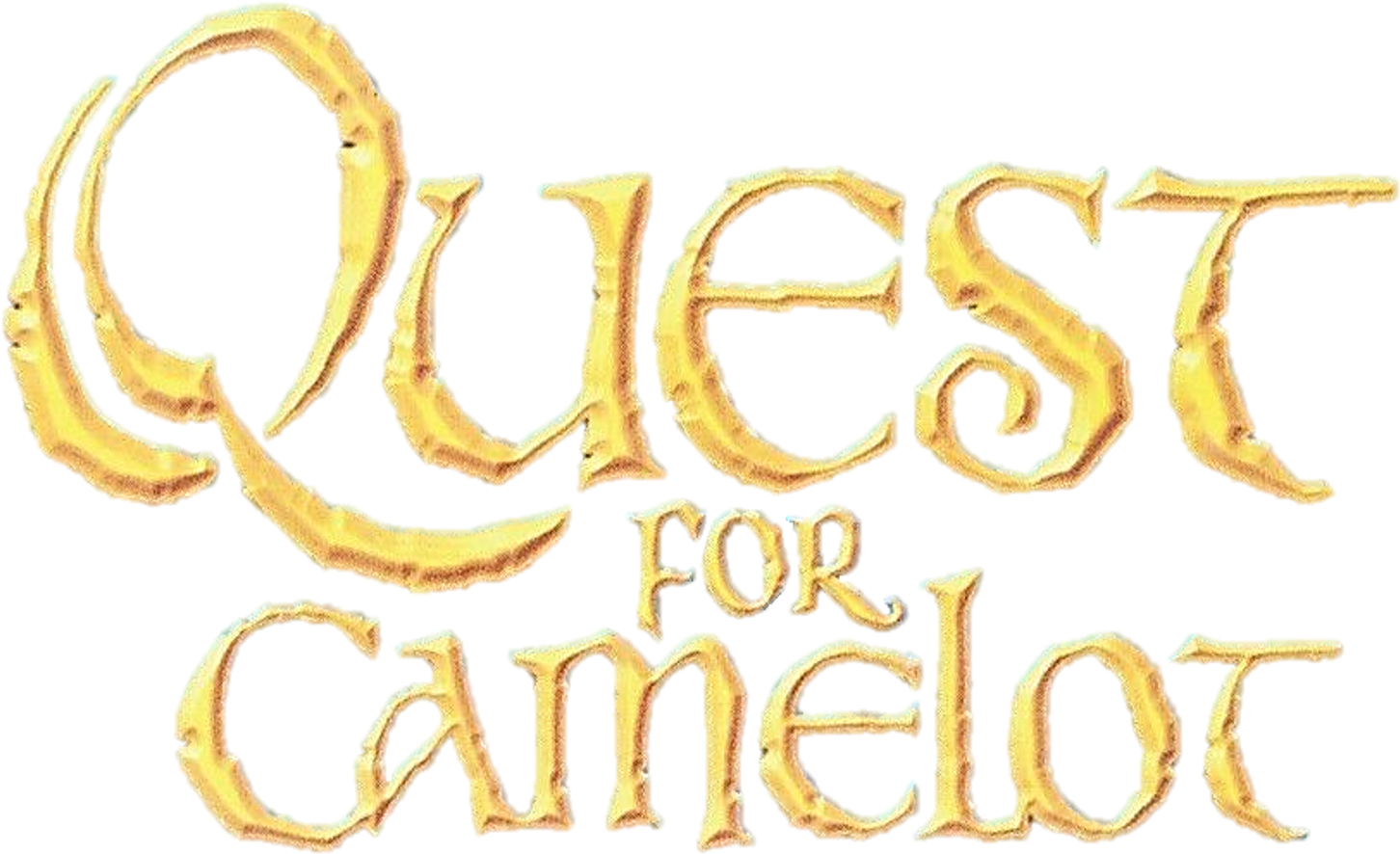Quest For Camelot Movie Version Logo - Quest For Camelot (1604x1182), Png Download