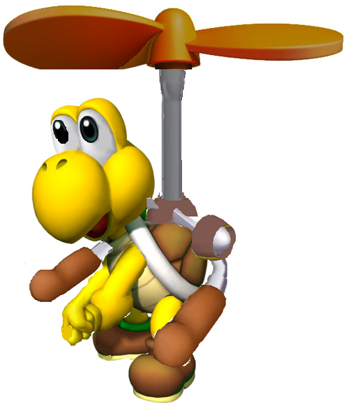 In Super Mario Bros - Koopa Troopa (574x600), Png Download