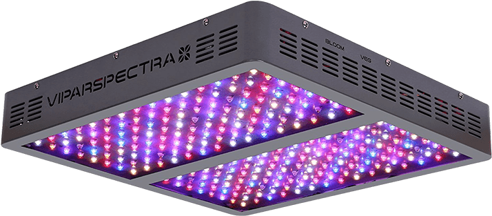 Quadcopter Reviews Best Led Grow Lights - Viparspectra 1200w Led Grow Light Full Spectrum (800x437), Png Download
